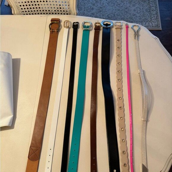 Lot of 9 fashion belts - Picture 10 of 10